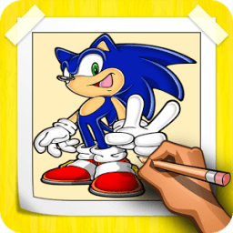 ikon How To Draw Sonic Step By Step