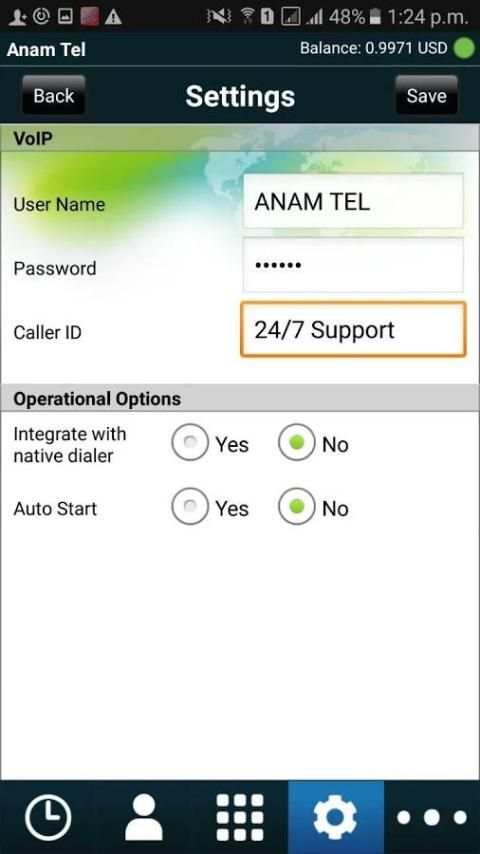 ANAM TEL скриншот 2