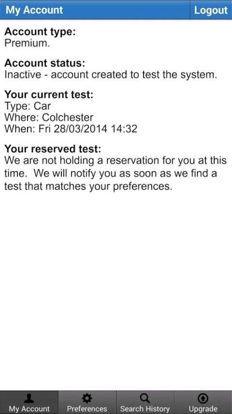 Driving Test Cancellation 4All screenshot 6