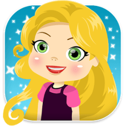 Long Hair Little Princess Magical Adventure आइकन