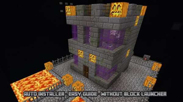 Map find the Button Halloween for Mcpe 2 تصوير الشاشة