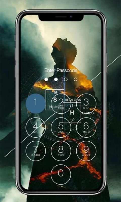 Sherlock Lock Screen screenshot 2