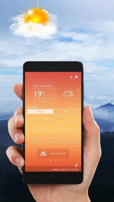 Christmas Weather Widget Theme screenshot 2