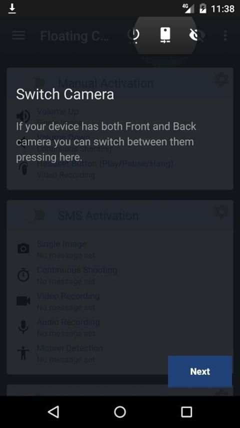 Floating Camera Video Recorder скриншот 3