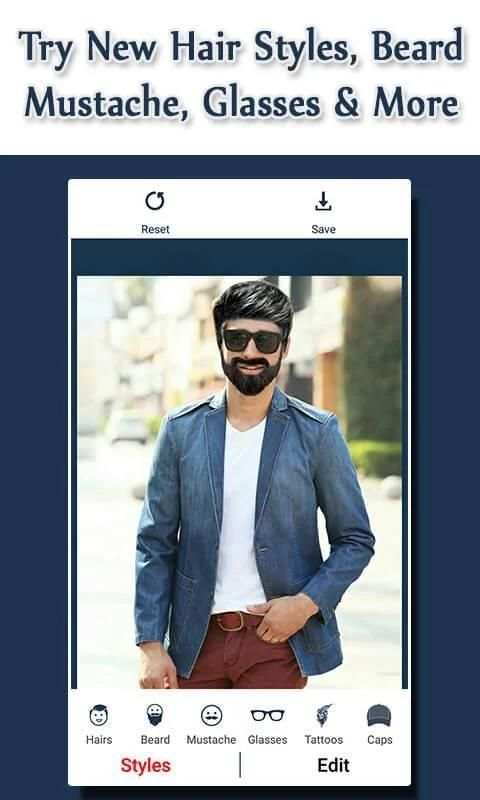 Man Hair Mustache & Beard Style - Boy Photo Editor 6 تصوير الشاشة