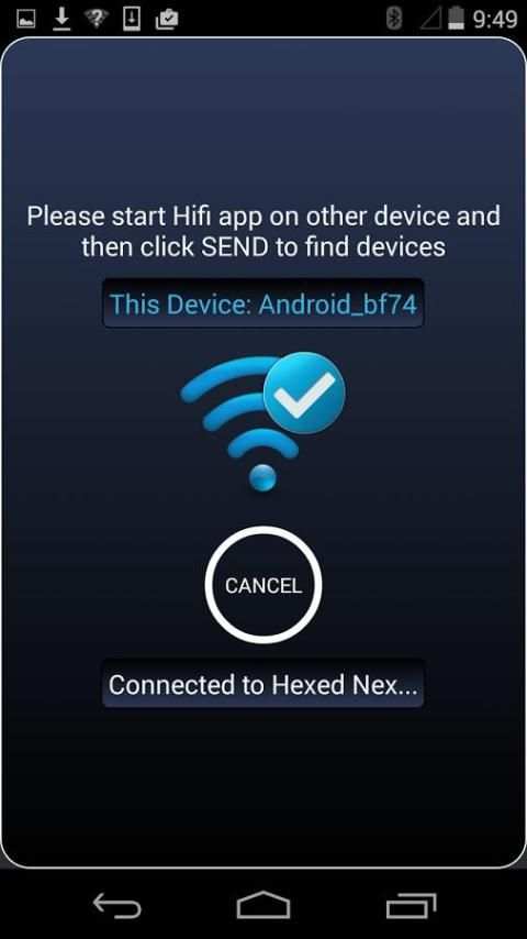 Hifi | WiFi Direct File Share screenshot 7