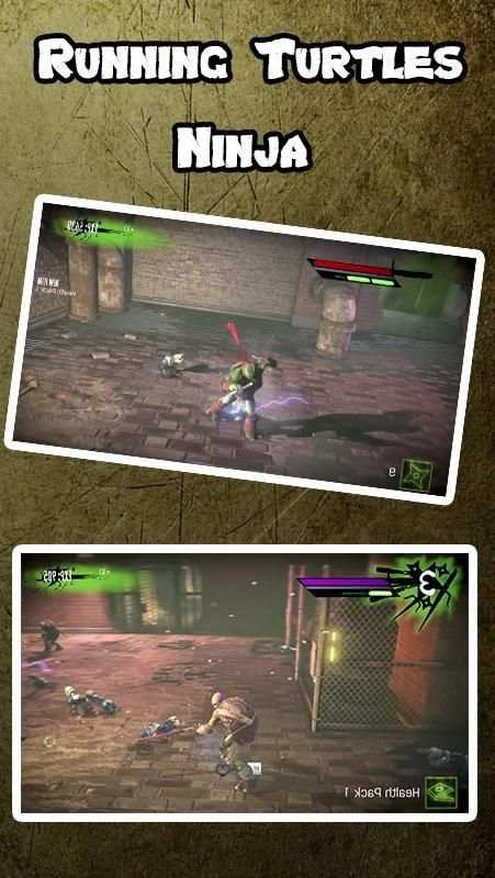 Running Turtles Ninja screenshot 1