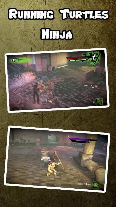 Running Turtles Ninja screenshot 4