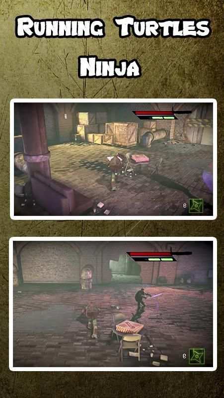 Running Turtles Ninja screenshot 2