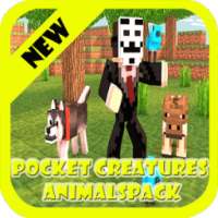 Pocket Creatures Animals Pack for MCPE