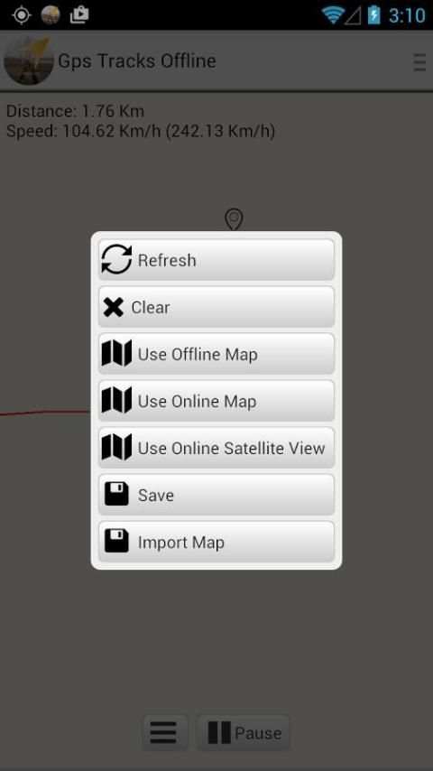 GPS MyTracks Offline 5 تصوير الشاشة