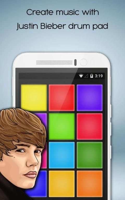 Drum Pads Tiles Bieber скриншот 1
