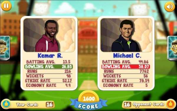 Clash of Cricket Cards 4 تصوير الشاشة