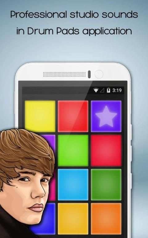 Drum Pads Tiles Bieber скриншот 3