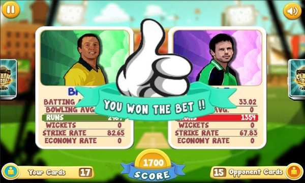 Clash of Cricket Cards 5 تصوير الشاشة