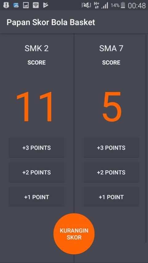 Papan Skor Bola Basket (Basketball Scoreboard) скриншот 6