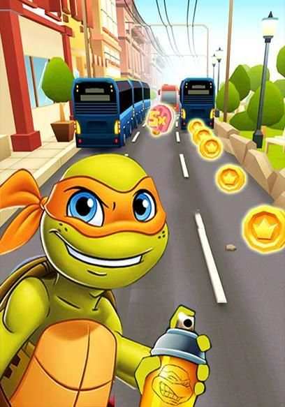 Turtles Subway Ninja screenshot 2