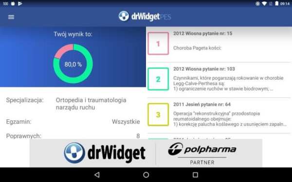 DrWidget PES screenshot 4