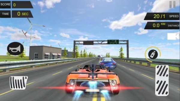 High Speed Racing Car 3 تصوير الشاشة