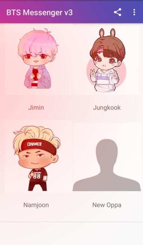 BTS Messenger v3 screenshot 3