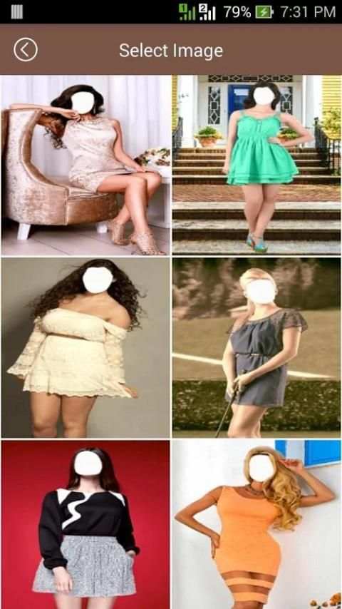 Girls Short Dress Photo Editor 1 تصوير الشاشة
