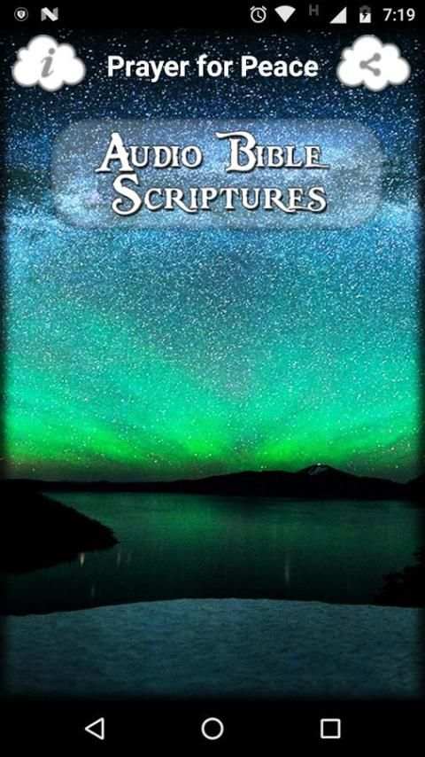 Prayer for Peace : Audio Bible Scriptures скриншот 3