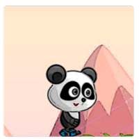 Adventure Forest - Super Panda running on jungle