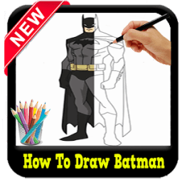 ikon How To Draw : Batman * Anime *