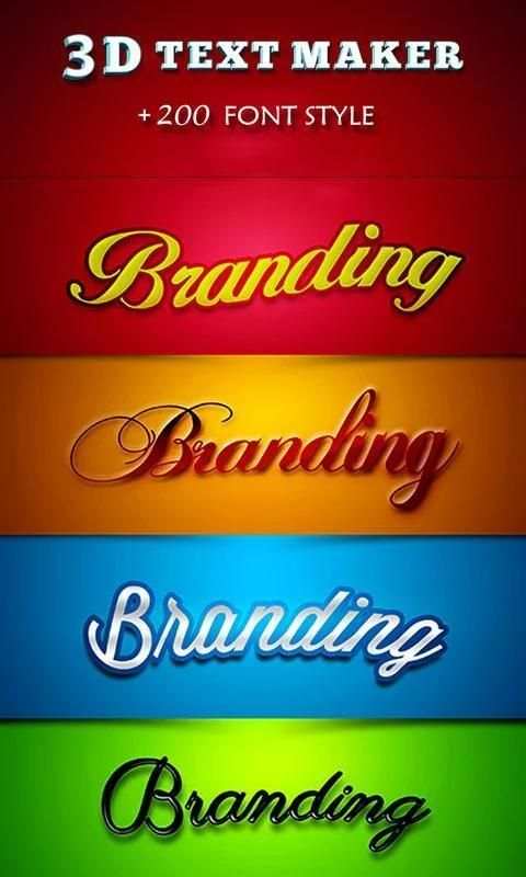 3D Text Maker screenshot 8