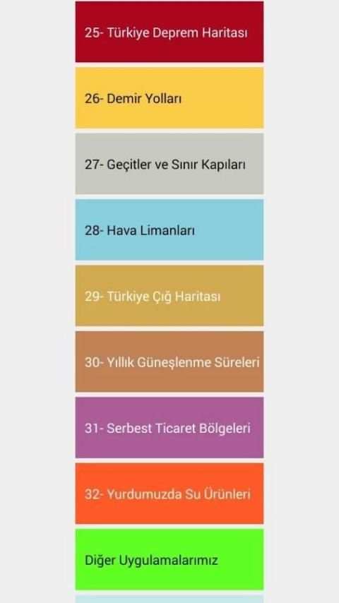 Coğrafya Haritaları скриншот 5