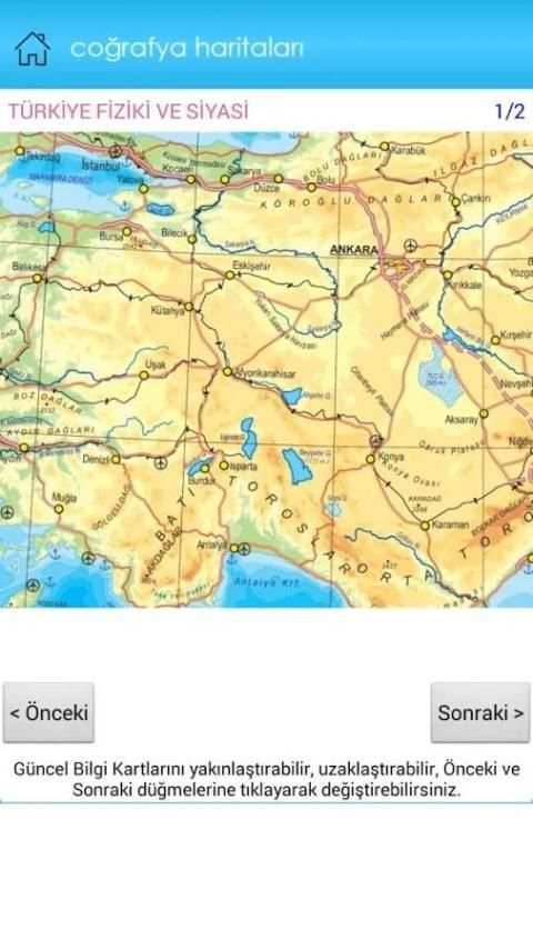 Coğrafya Haritaları скриншот 3