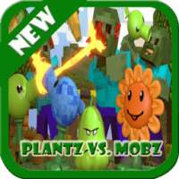 New Plantz vs. Mobz Mod for MCPE