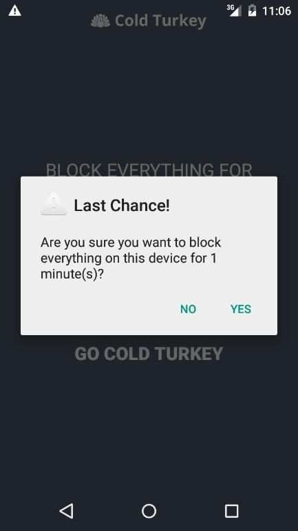 Cold Turkey скриншот 3