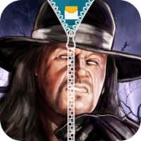 Undertaker Zipper Lock Screen