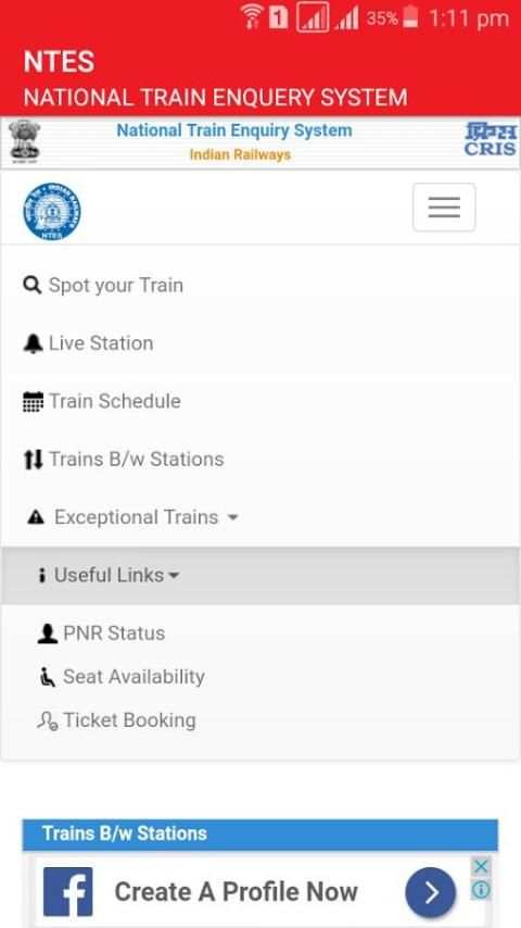 NTES-Easy Train Enquiry screenshot 1