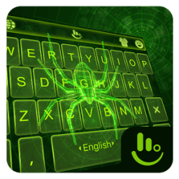 Neon Spider Warrior Keyboard Theme icon
