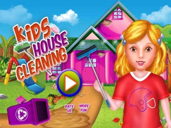Kids House Cleaning Games screenshot 5