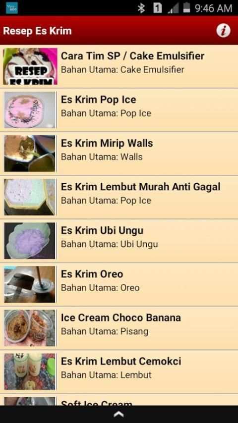 Resep Es Krim screenshot 8