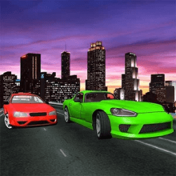 Highway Traffic Road Racer : Escape Drive in Car أيقونة