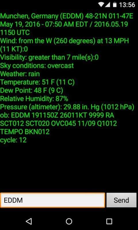 METAR 4 تصوير الشاشة
