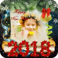 Happy New Year Photo Frames & Wishes maker 2018