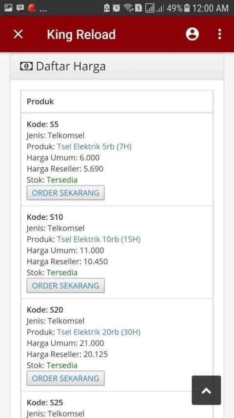 King Reload: Mobile Topup screenshot 5