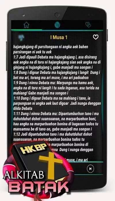 Alkitab Batak HKBP screenshot 1