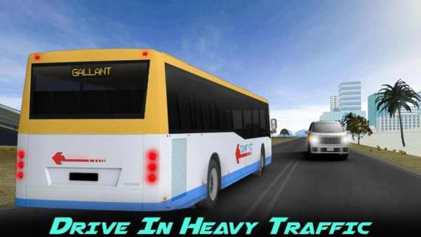 CITY HIGHWAY BUS SIMULATION GAME 2017 screenshot 2