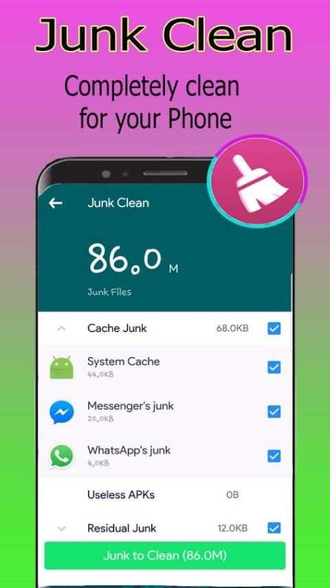 Power Cleaner Antivirus, AppLock & Clean, booster screenshot 1