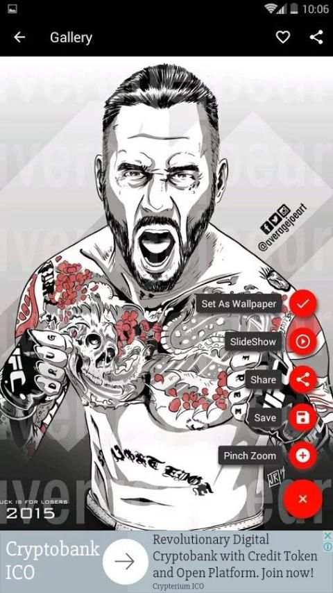 CM Punk Wallpapers WWE 2 تصوير الشاشة