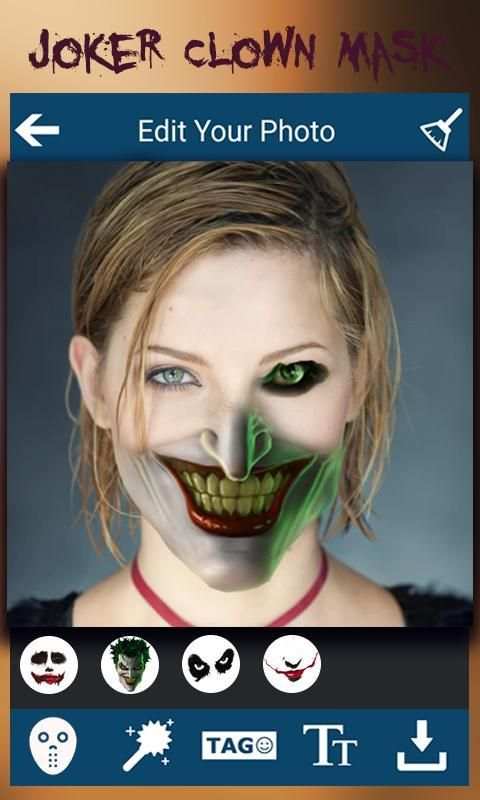 Joker Mask Photo Editor * screenshot 3