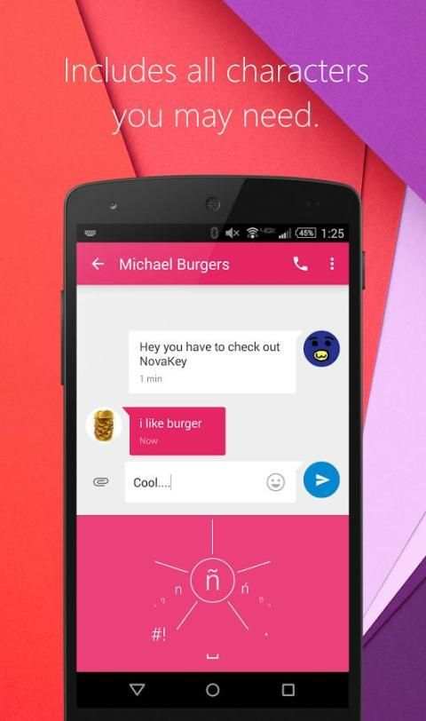 NovaKey - Keyboard (Beta) скриншот 3