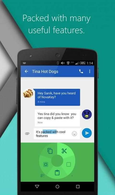 NovaKey - Keyboard (Beta) скриншот 2