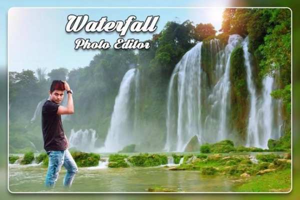 Waterfall Photo Editor – Waterfall Photo Frame screenshot 1